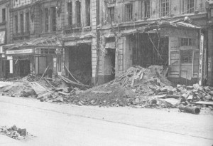 Bomb damage in 1941