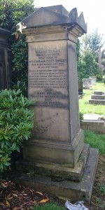 Dr Dooley's grave in Toxteth Park Cemetery