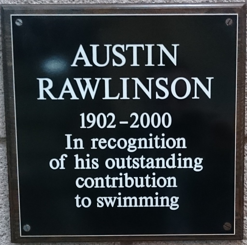 austin rawlinson plaque garston sports centre